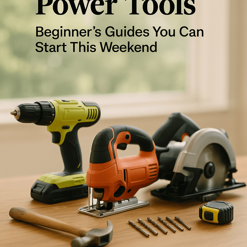 Best Power Tools for Beginner DIY Guides You Can Start This Weekend (Fall, August)