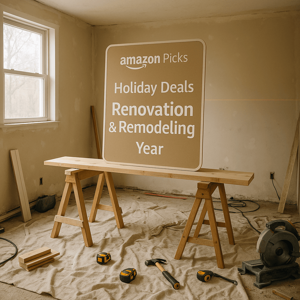 Amazon Picks for Holiday Deals for Renovation & Remodeling This Year (Winter, December)