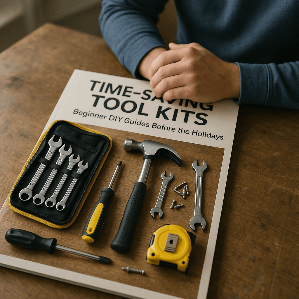 Time-Saving Tool Kits for Beginner DIY Guides Before the Holidays (Winter, December, Christmas)