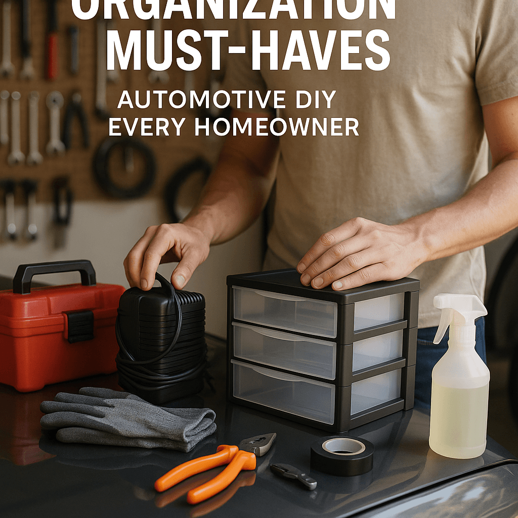 Expert Tips for Organization Must-Haves for Automotive DIY for Every Homeowner (Fall, September)