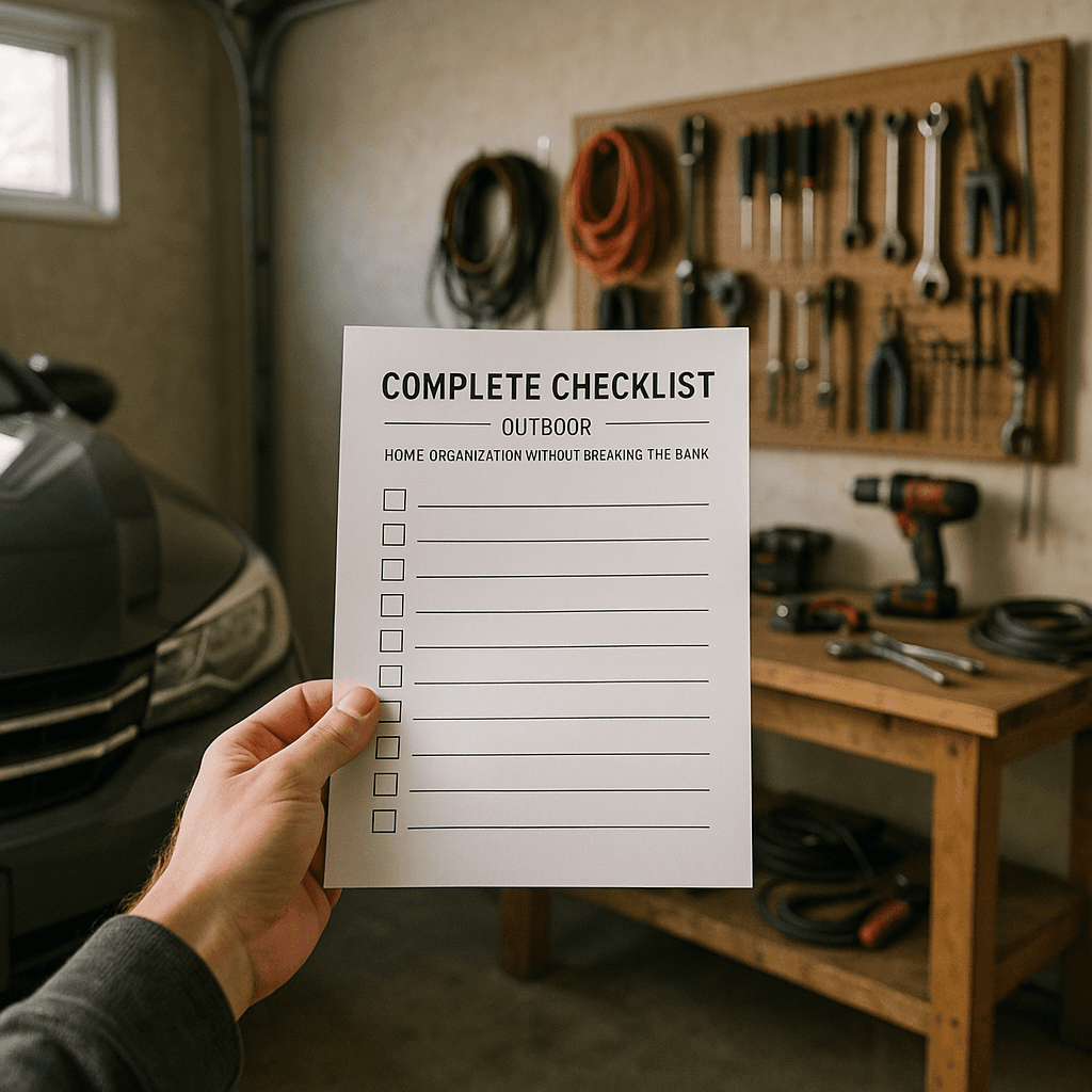 Complete Checklist for Outdoor Upgrades for Home Organization Without Breaking the Bank (Winter, December)